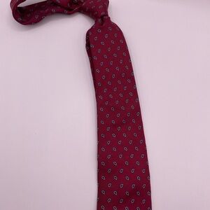 Baskin Maroon and Blue Men's Tie